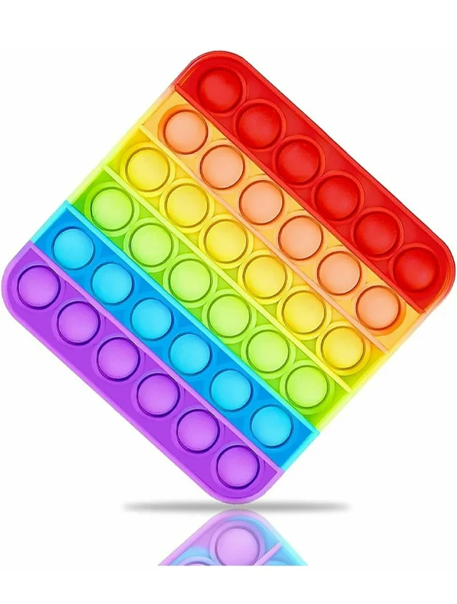 Puppet Pop It Fidget Toys, Push Pop Bubble Fidget Sensory Toy, Autism Special Needs Silicone Stress Relief Toy, Great Fidget Toy for Kids and Adults