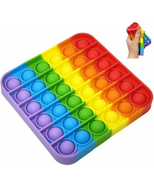 Puppet Pop It Fidget Toys, Push Pop Bubble Fidget Sensory Toy, Autism Special Needs Silicone Stress Relief Toy, Great Fidget Toy for Kids and Adults