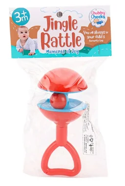 Jingle Rattle Soothing Sound Rattle for New Born Baby and Toddlers Non Toxic (3+ Months)