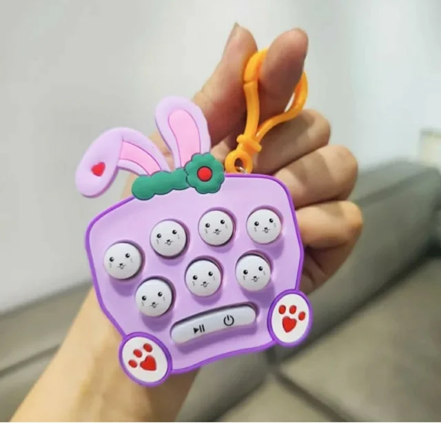 LITTLE BUDDY Quick Push Pop Game It Fidget Toys Pro for Kids Adults, Handheld Game Console Interactive Pounding Toys, Push Bubble Stress Toy, Relief Party Favors, Birthday Gifts for Boys and Girls