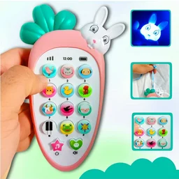 Kids Mobile Phone Toy for 1 Year Old Baby With 3 Batteries