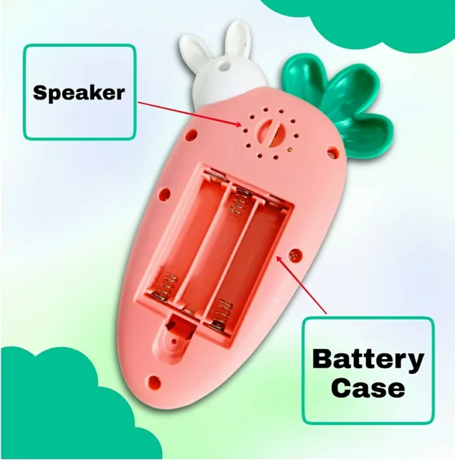 Kids Mobile Phone Toy for 1 Year Old Baby With 3 Batteries