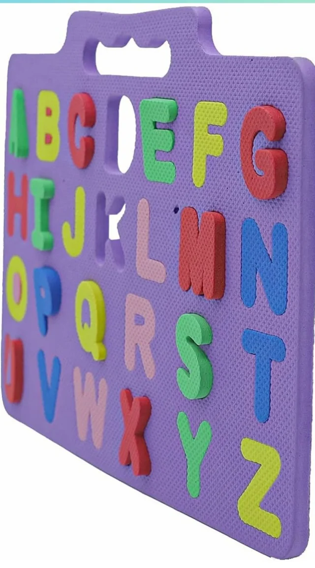 Learning Board Combo Alphabet & Number Floor Mats for Kids, Puzzle EVA Foam Mat for Children Above 2 Years
