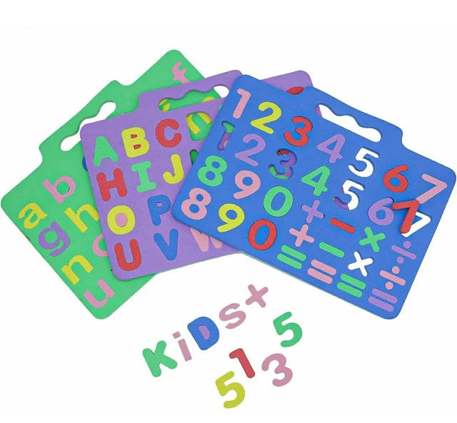 Learning Board Combo Alphabet & Number Floor Mats for Kids, Puzzle EVA Foam Mat for Children Above 2 Years