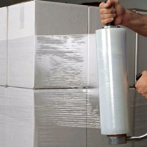 12" Stretch Film /Packing Material / 12 Inch / Large wrap Roll for Packing and multipurpose use - 3kg / Roll