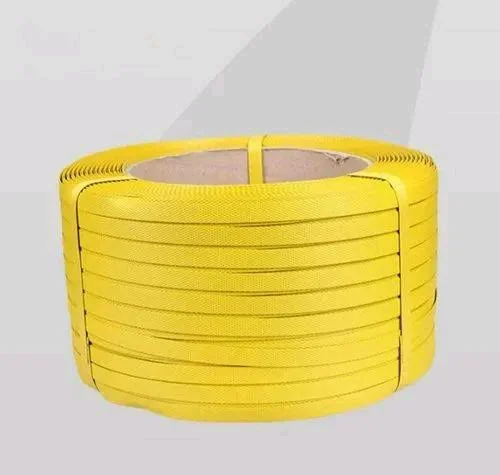 12mm / Strapping Roll High Strength / Yellow / Polypropylene (Virgin) / Packing Box Strap/Strapping Roll /12mm Thickness / 4.5kg Per Roll - 4.5kg / Roll
