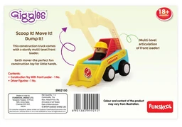 Earth Mover Free Wheel Truck Toy - Multicolor Construction Vehicle for Toddlers 18+ Months Delivery Time : 2-3Days