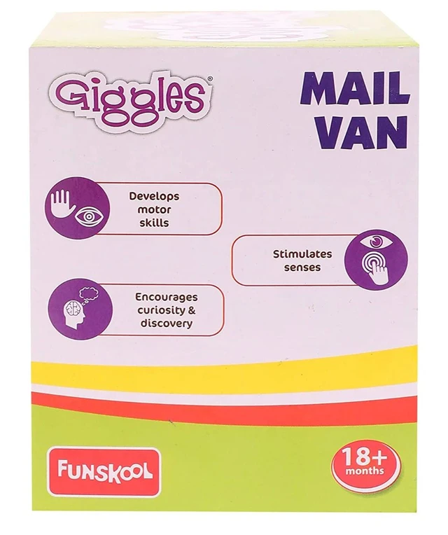 Giggles Vehicles Mail Van Toy