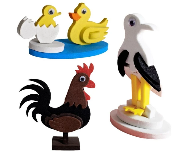 Imagimake Mapology Birds Around The World - Make 13 Miniature Bird Models | 3D Puzzle for Kids 5-9 Years Delivery Time: 2-3Days