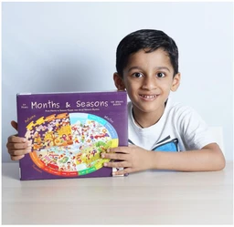 TOYKRAFTT Montessori Puzzles for Kids - Educational Toddler Puzzles for Boys & Girls 3-5 Years | Learning Games Delivery Time: 2-3Days