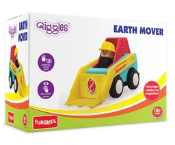 Earth Mover Free Wheel Truck Toy - Multicolor Construction Vehicle for Toddlers 18+ Months Delivery Time: 2-3Days