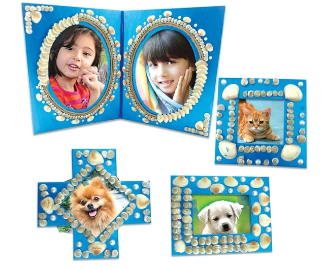 ToyKraft Shellbinding Craft - DIY Seashell Craft Activity Kit | Create Beautiful Shell Art for Kids 7+ Years to Adults Delivery Time: 2-3Days