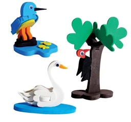 Imagimake Mapology Birds Around The World - Make 13 Miniature Bird Models | 3D Puzzle for Kids 5-9 Years Delivery Time: 2-3Days