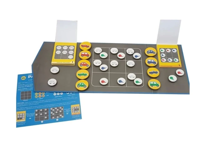 TOYKRAFTT Magnalogix Magnetic Parking Lot Puzzle Game - Logic & Problem-Solving Game for Kids 6+ Years Delivery Time: 2-3Days