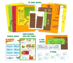 Imagimake Mapology Monuments of The World - Educational Toy & Learning Aid for Kids 6+ Years Delivery Time: 2-3Days