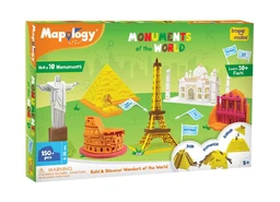 Imagimake Mapology Monuments of The World - Educational Toy & Learning Aid for Kids 6+ Years Delivery Time: 2-3Days
