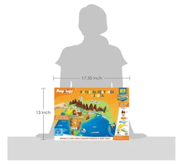Imagimake Mapology Physical Features of India - Learn 50+ Geographical Features | Educational Toy for Kids 6+ Years Delivery Time: 2-3Days
