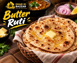 🟢Butter Ruti - GKB's Kitchen 