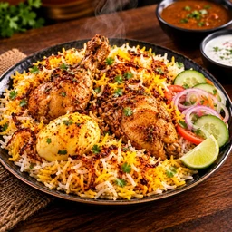 Kolkata Dum Chicken Biryani @Kolkata Royal Chicken Biryani 