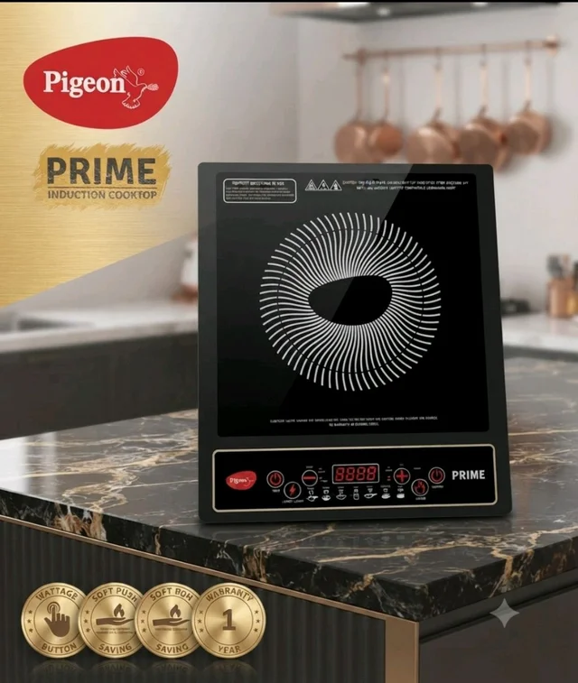 PIGEON PRIME 1800WATT COOKTOP INDUCTION (1YEAR BRAND WARRANTY)