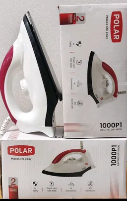 POLAR DRY IRON 1000PI (2 YEAR WARRANTY)