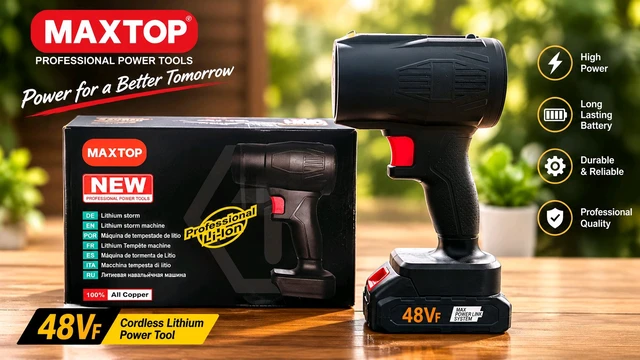 MAXTOP CORDLESS AIR BLOWER With  48Vf BATTERY 