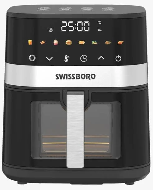 SWISSBORO ZENITH DIGITAL AIR FRYER 5LT.