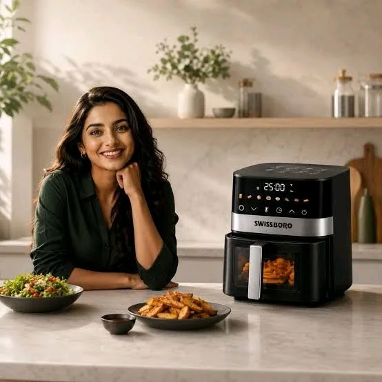 SWISSBORO ZENITH DIGITAL AIR FRYER 5LT.
