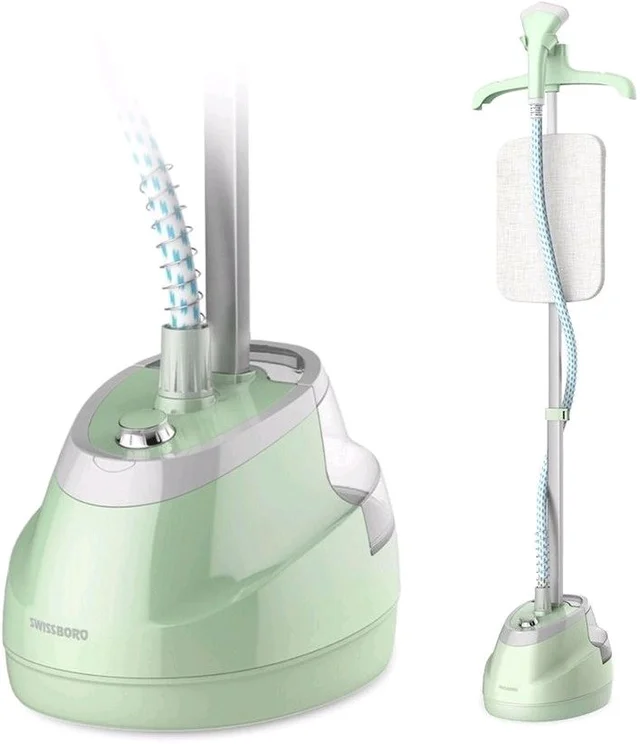 Swissboro Wego Garment Steamer Iron for Clothes Vertical Standing Iron 1.6l Water Tank