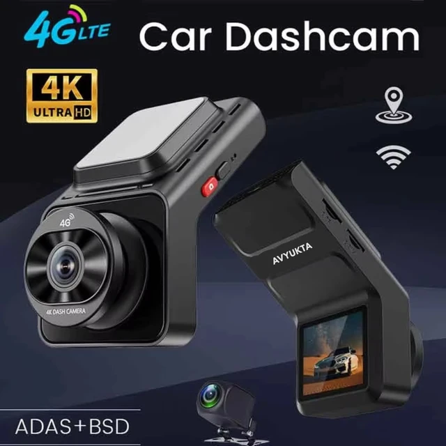 S-5 ULTRA 3-Lens 1080P Full HD Dash Cam | Front, Rear & Cabin Recording | Night Vision | App Control | Built-in Mic