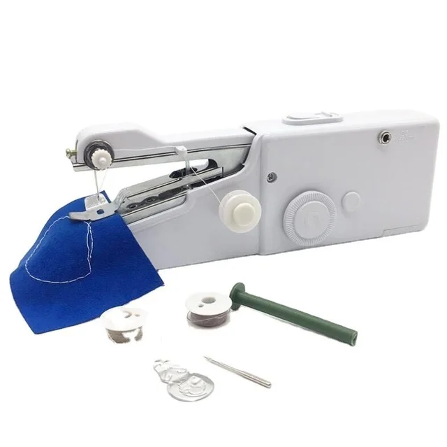 101 Portable Mini Household Sewing Machine Micro Handheld Home Electric Small Sewing Machine With Accessories