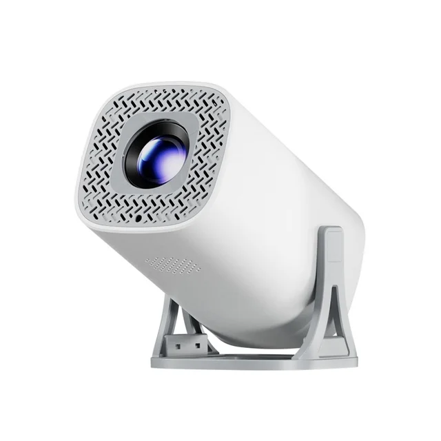 Pro Smart Mini Projector Android 14 WiFi 6 for HD Home Theater
