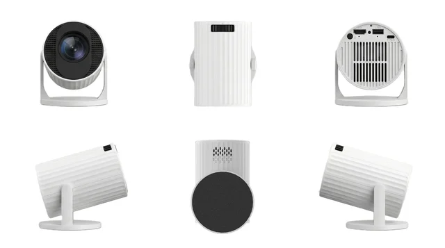 Transjee Manufacturer A20Pro+ Mini Projector Android 11.0 Native 720P 150 ANSI Dual WiFi 6 Smart Beamer Home Theater