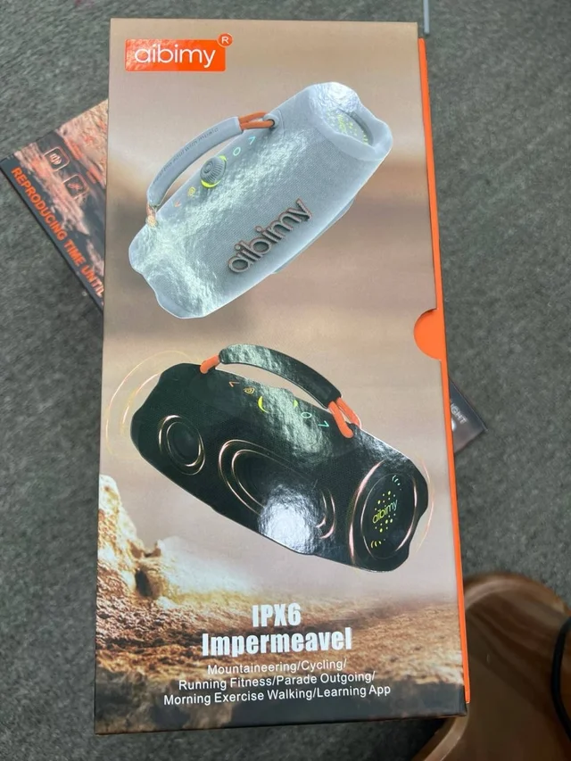 Aibimy MY372BT Pro 40W Portable Waterproof Bluetooth Speaker with RGB Lights