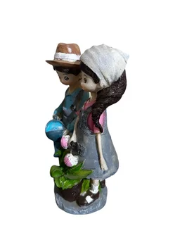 LOVELY COUPLE STATUE - 7.5 INCH