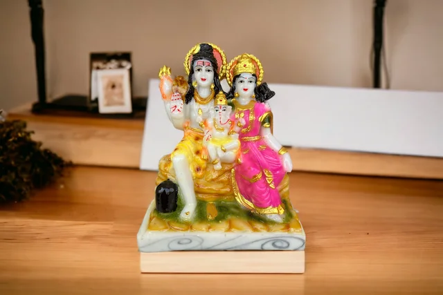 Shiv pariwar statue
