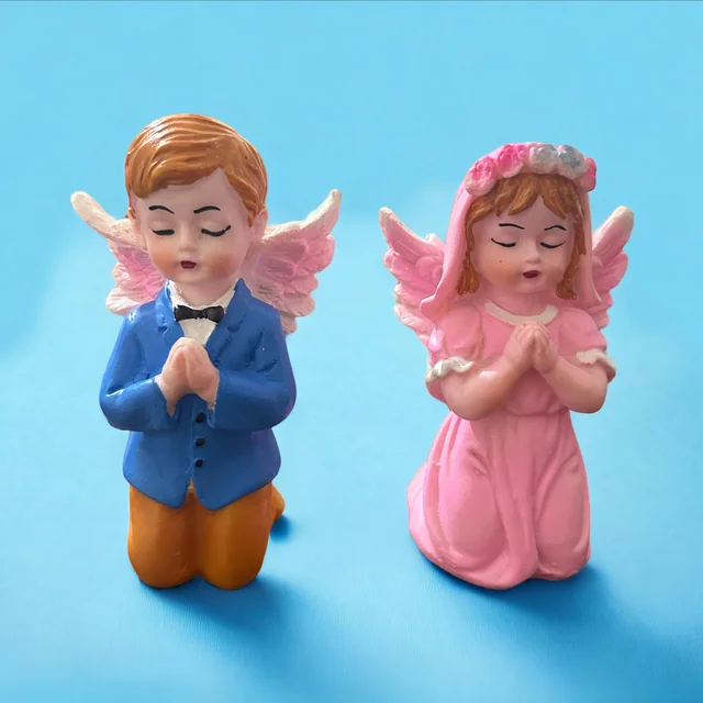 Baby Angel Couple statue