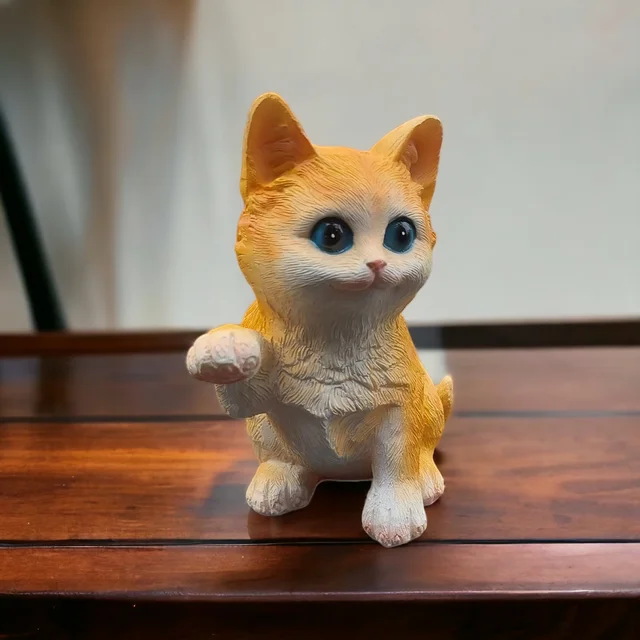 Mini Home Decor Cat staue
