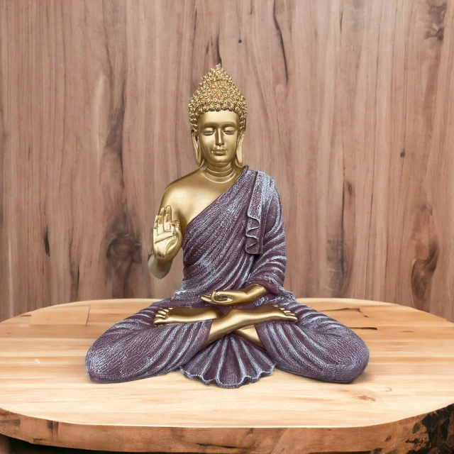 Resin Home Decor Buddha Idol For Living Room