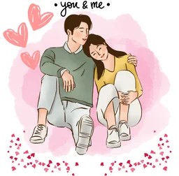 You & Me Couple Mug India Marketto