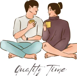 Quality Time Printed Cup | Cup for Home & Gift | Hard Quality Printed Ceramic Mug/Cup for Coffee, Tea