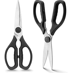 AFILAONE Scissor ss for cutting vegetables pack of 1 - Mine Shaft, 8 Inches