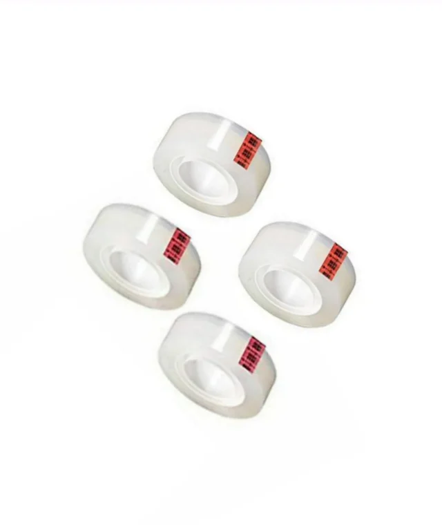 SMPH Soap Star Stationary Cello Tape Pack Of 6 Piece Size 19 MM X 30 Meter Roll - 18.5mm X 25m