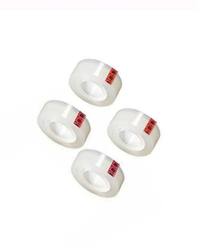 SMPH Soap Star Stationary Cello Tape Pack Of 6 Piece Size 19 MM X 30 Meter Roll - 18.5mm X 25m