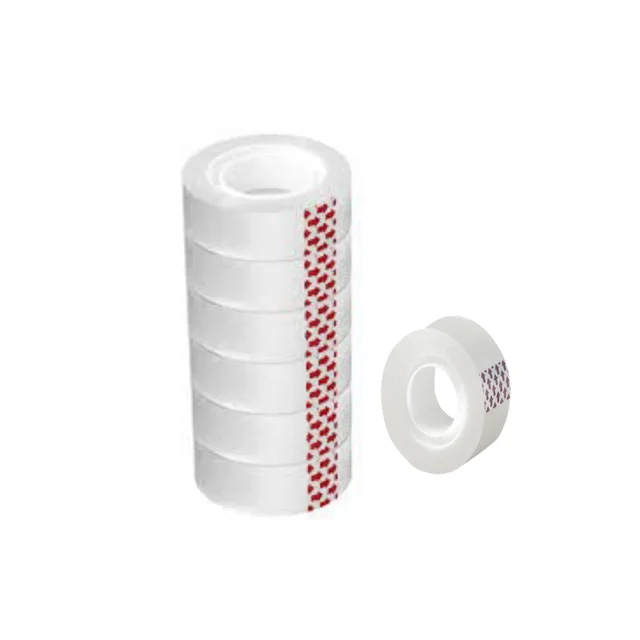 SMPH Soap Star Stationary Cello Tape Pack Of 6 Piece Size 19 MM X 30 Meter Roll - 18.5mm X 25m
