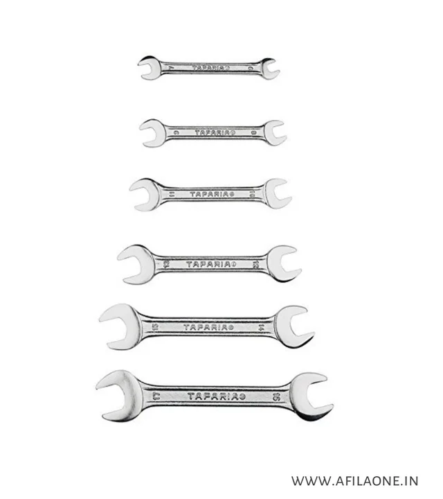 STANLEY Double Open End Spanner-Matte Finish-(14 * 15mm) ( 16 * 17) - 6 X 7
