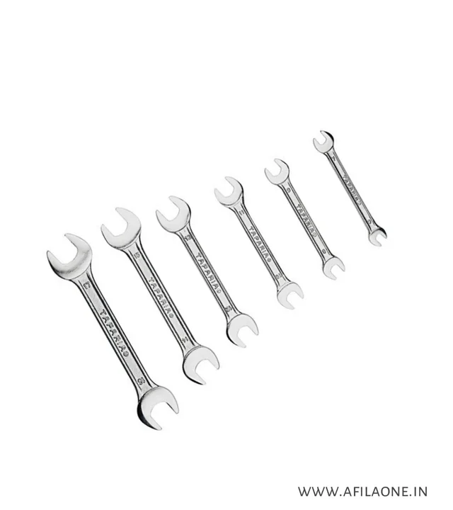 STANLEY Double Open End Spanner-Matte Finish-(14 * 15mm) ( 16 * 17) - 6 X 7