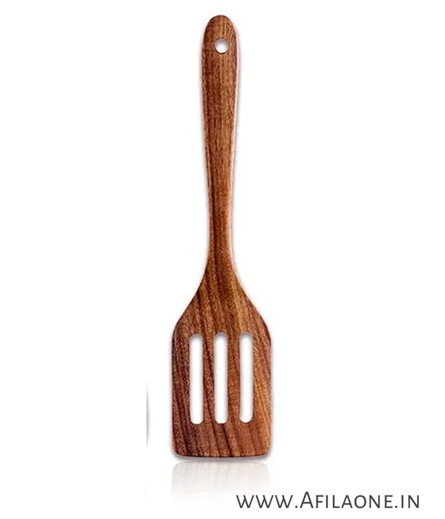 Wooden Cooking Spoons( Set of 5) Non-Stick Serving and Cooking Spoon Kitchen Tools Utensil, - Bourbon