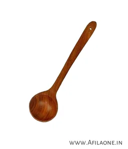 Wooden Cooking Spoons( Set of 5) Non-Stick Serving and Cooking Spoon Kitchen Tools Utensil, - Bourbon