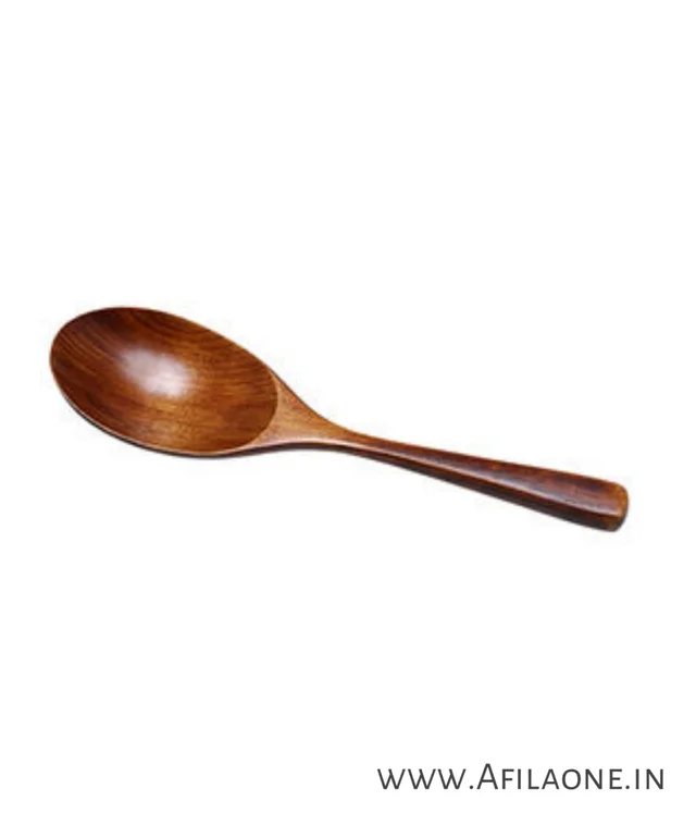 Wooden Cooking Spoons( Set of 5) Non-Stick Serving and Cooking Spoon Kitchen Tools Utensil, - Cinnamon